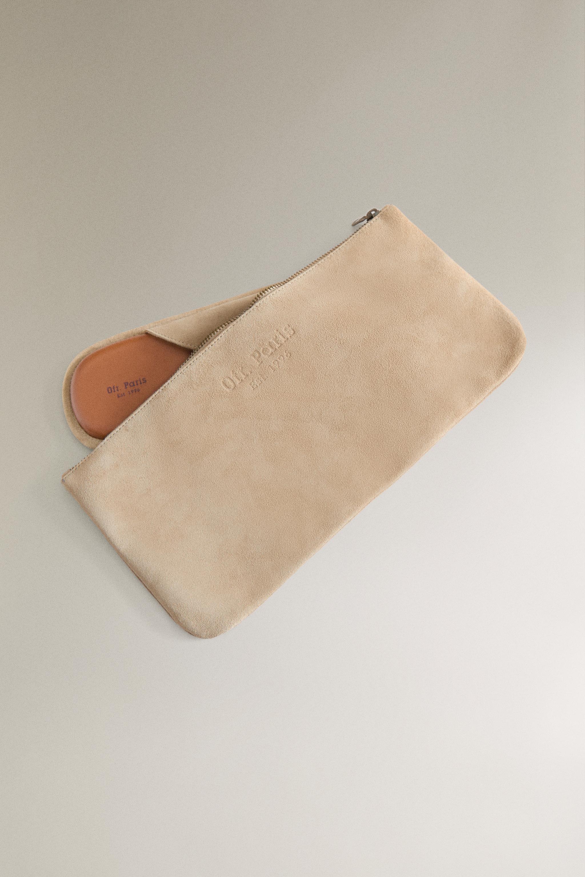 LEATHER MULE SLIPPERS WITH CASE | 0FR. PARIS